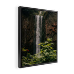 Abiqua Falls Framed Canvas Print Gallery Image 2