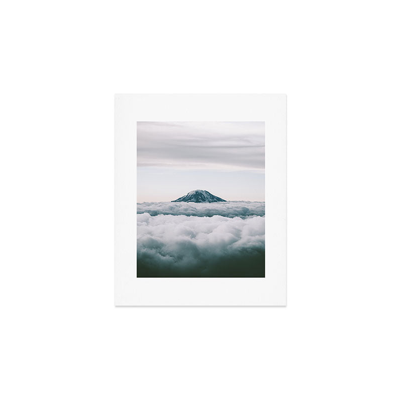Adams Above Clouds Art Print Gallery Image 1