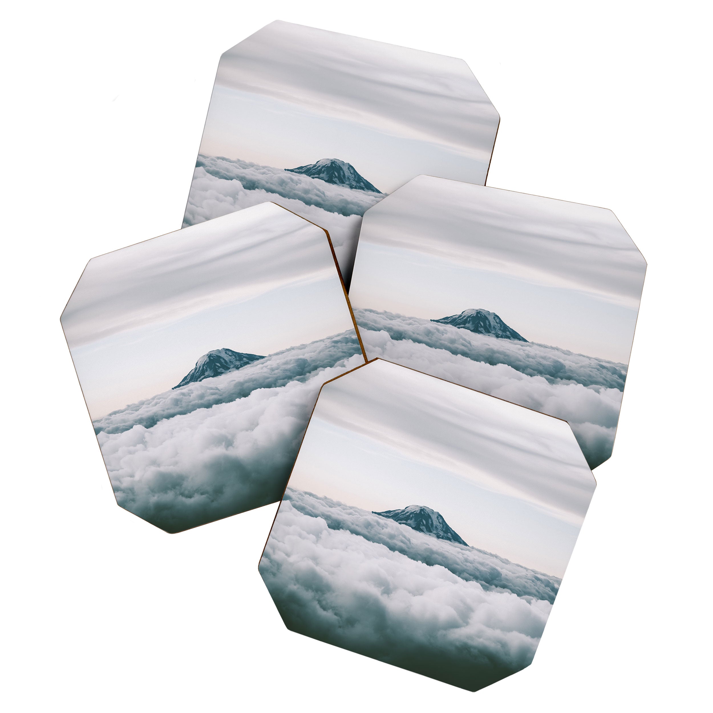 Adams Above Clouds Coaster Gallery Image 1
