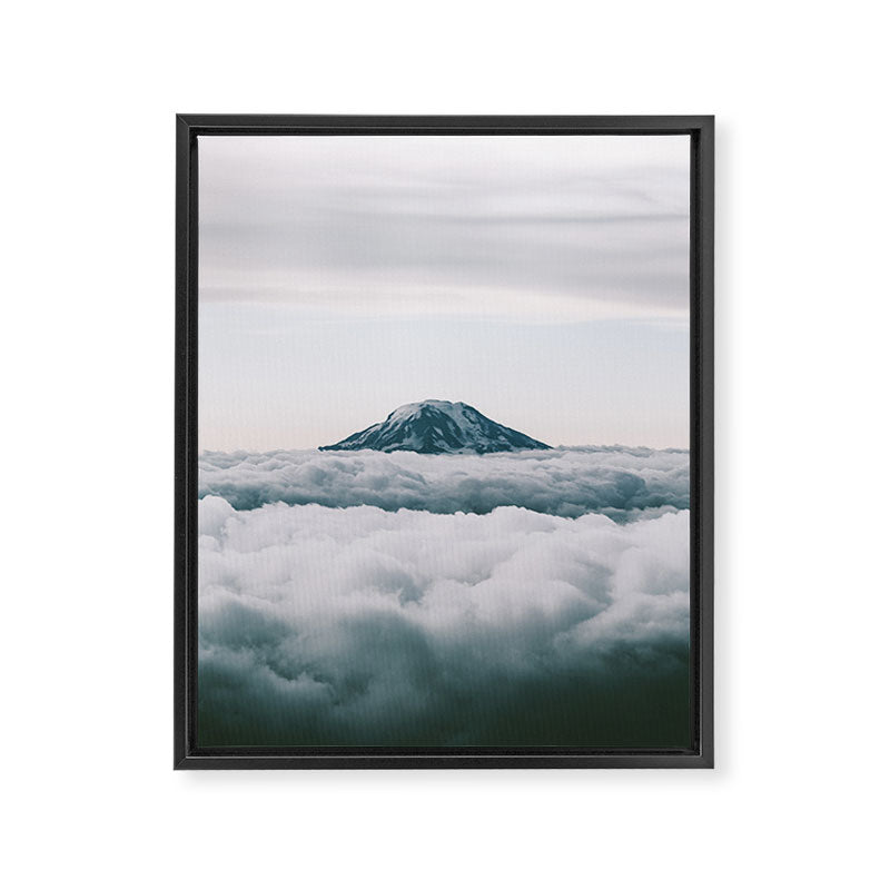 Adams Above Clouds Framed Canvas Print Gallery Image 6
