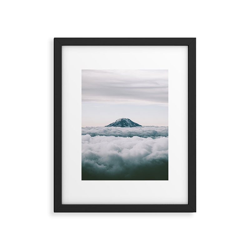 Adams Above Clouds Framed Art Print Gallery Image 5