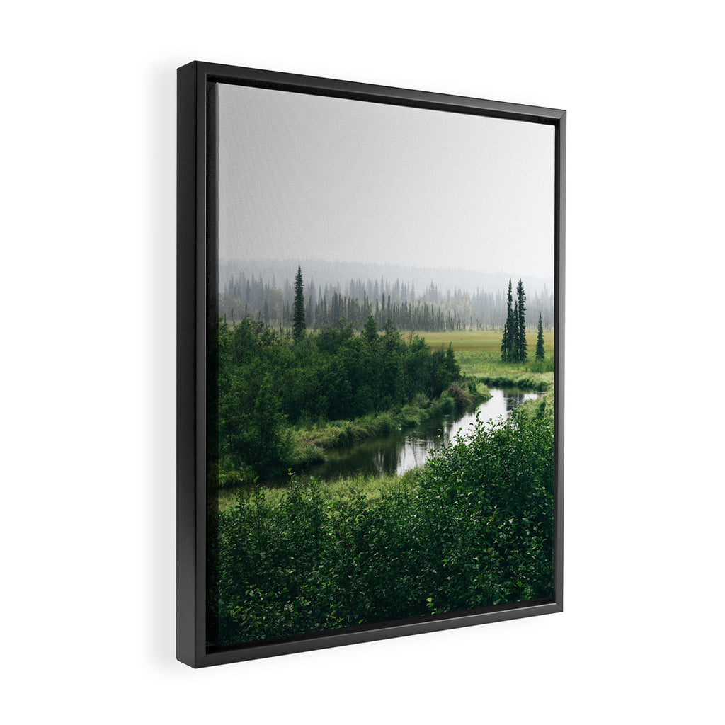 Alaska Interior Framed Canvas Print Gallery Image 2