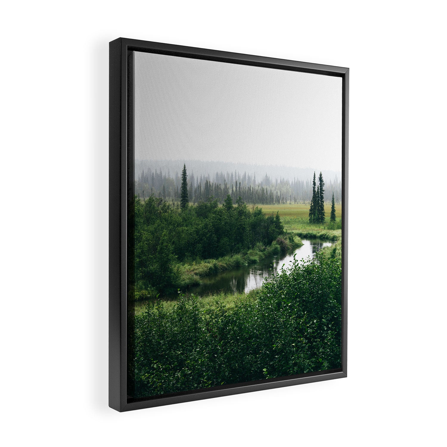 Alaska Interior Framed Canvas Print Gallery Image 2