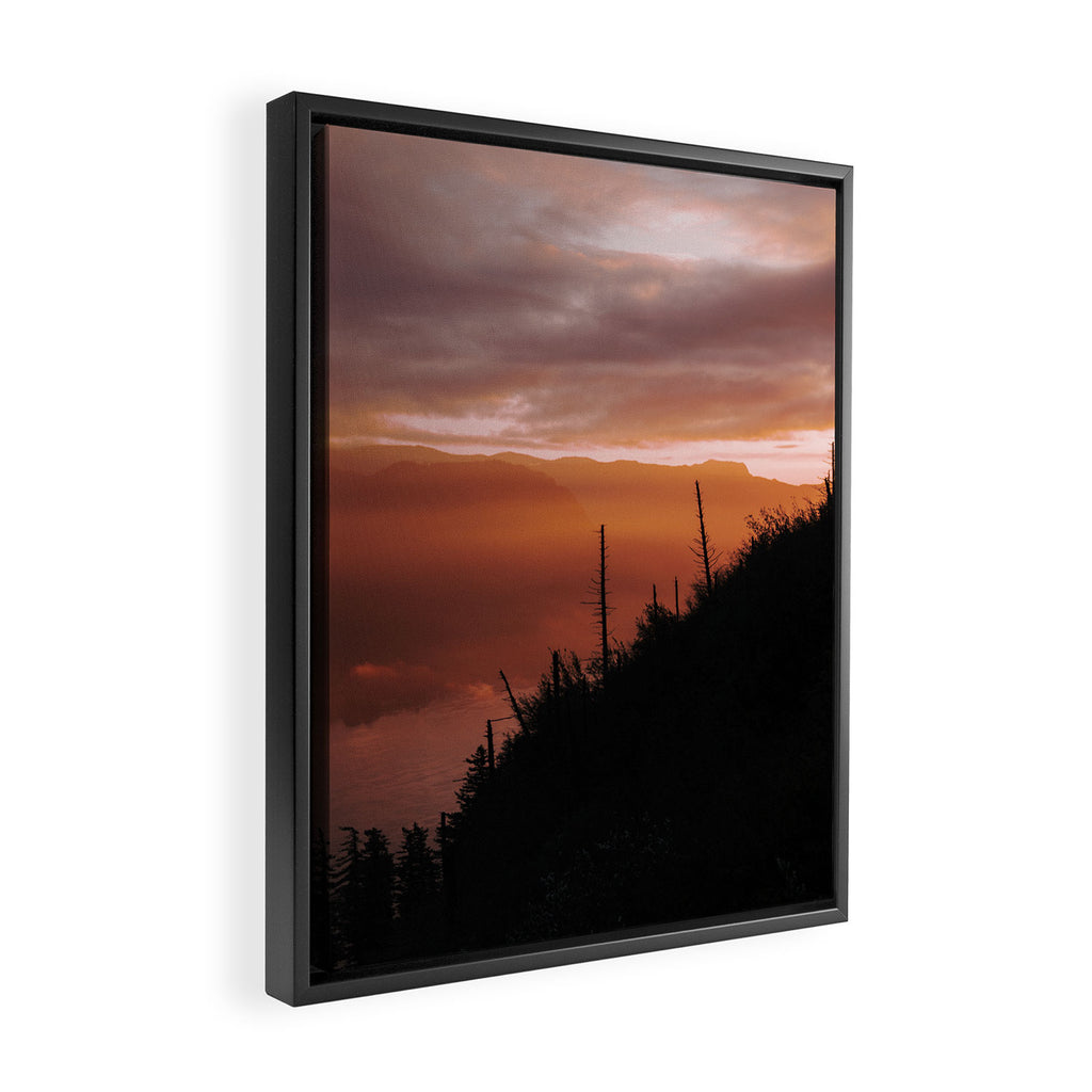 An Early Morning Framed Canvas Print Gallery Image 2