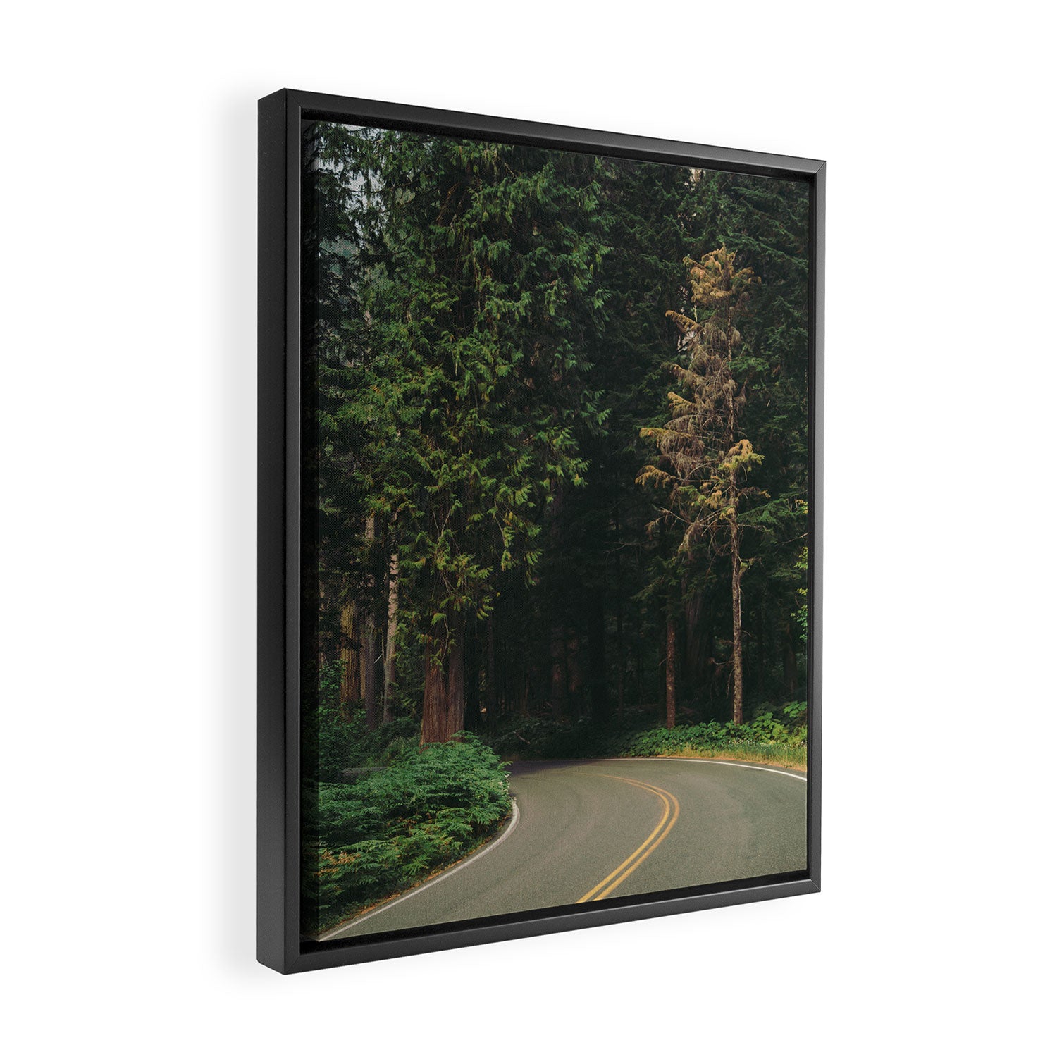 Around the Corner Framed Canvas Print Gallery Image 2