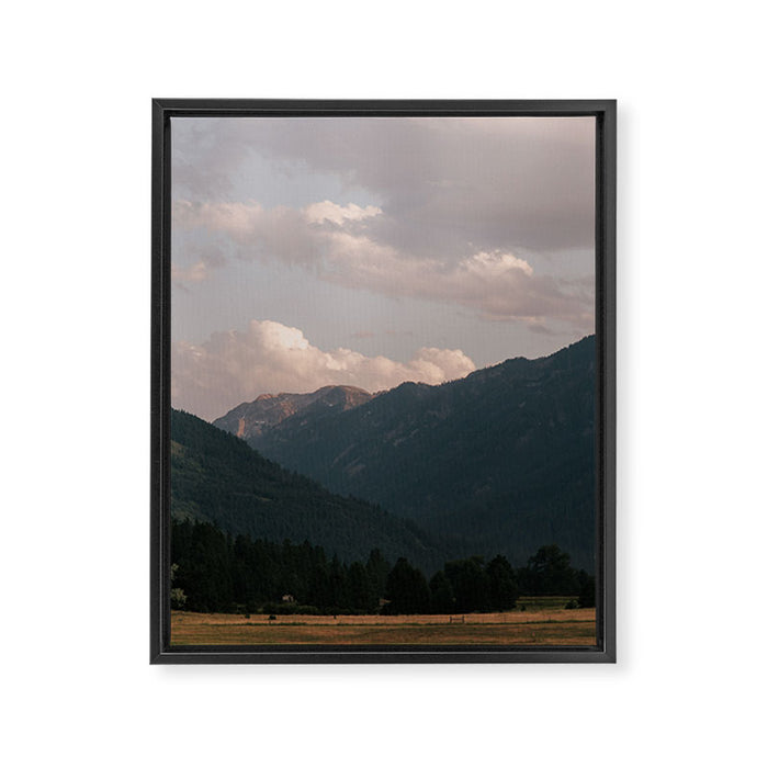 August Framed Canvas Print Gallery Image 1