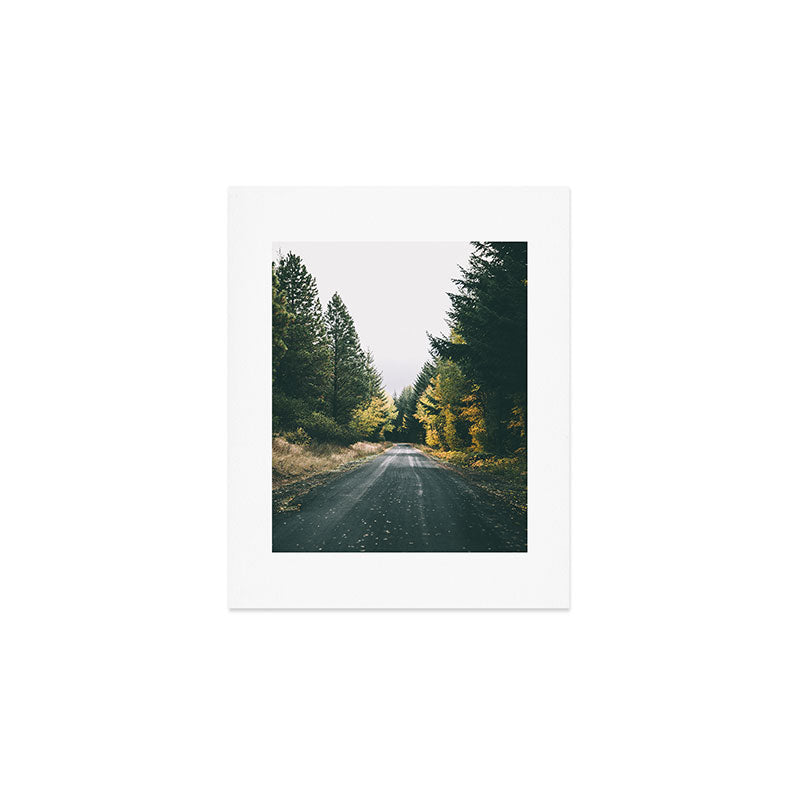 Autumn Drive Art Print Gallery Image 1
