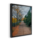 Autumn Sidewalk II Framed Canvas Print Gallery Image 2
