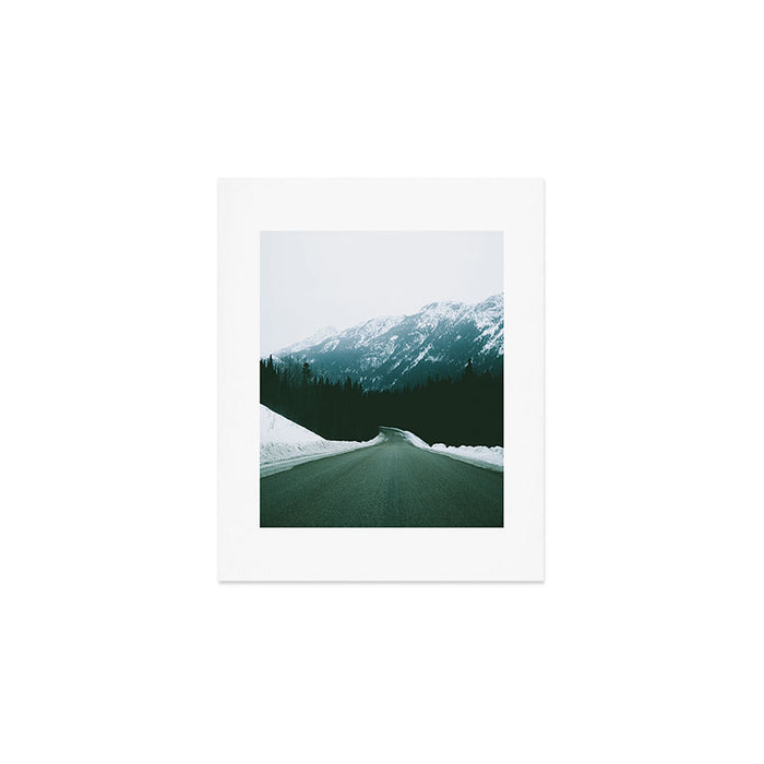 BC Mountain Drive Art Print Gallery Image 1