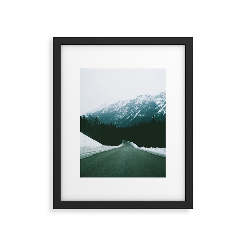 BC Mountain Drive Framed Art Print Gallery Image 5