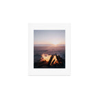 Beach Bonfire Art Print Gallery Image 1