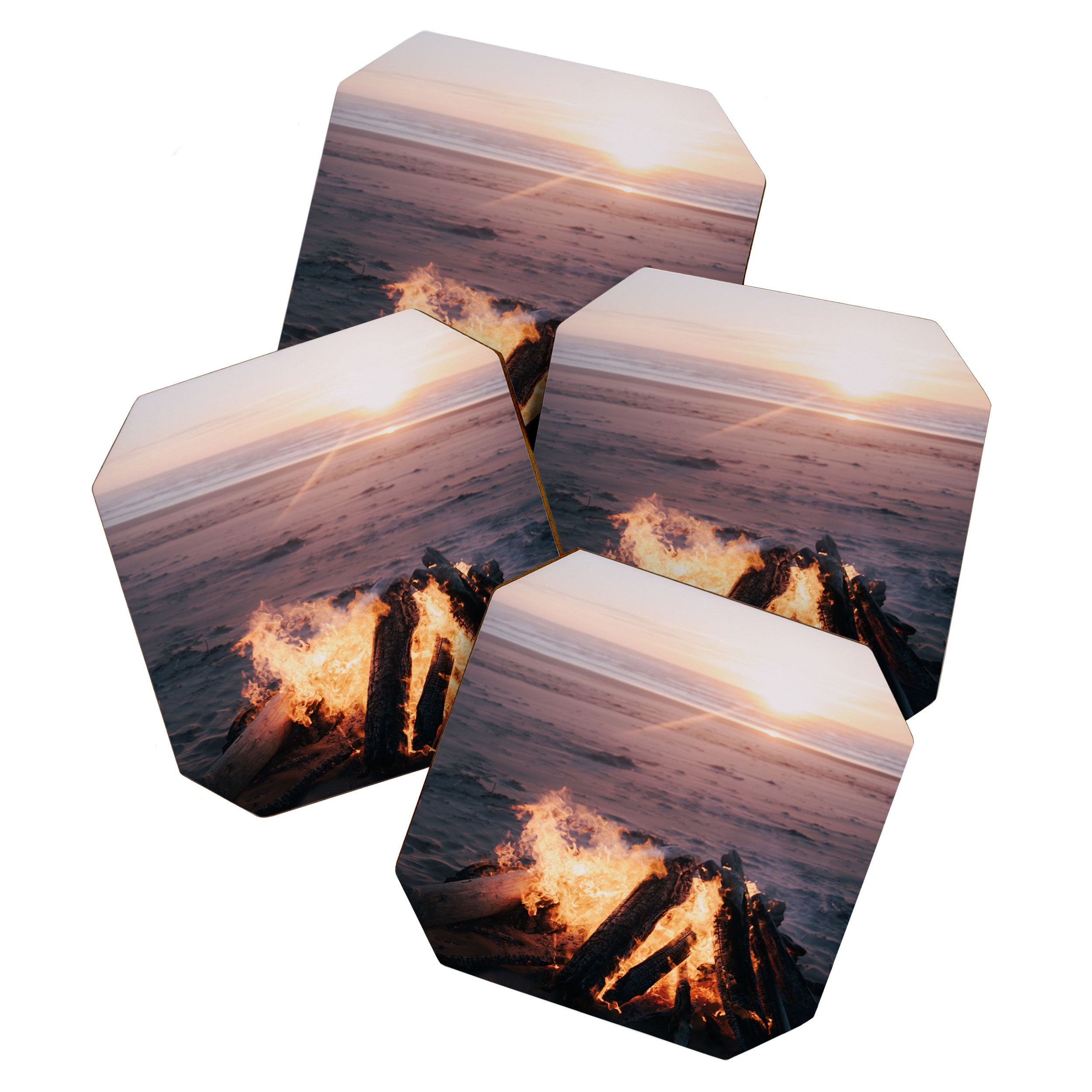 Beach Bonfire Coaster Gallery Image 1
