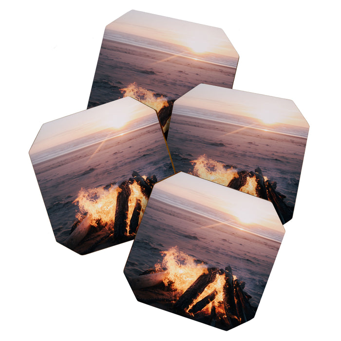Beach Bonfire Coaster Gallery Image 1