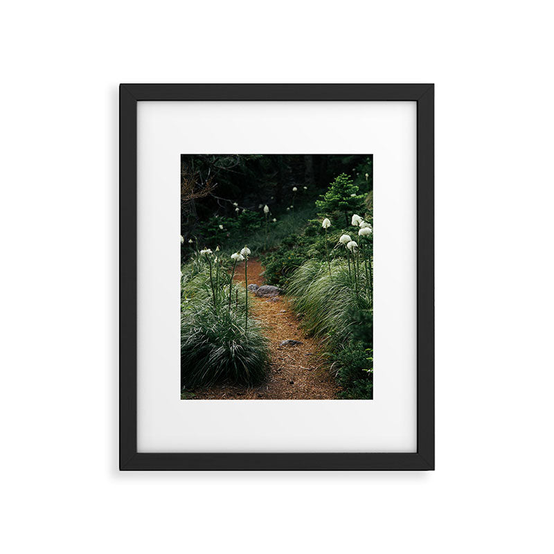 Bear Grass Trail Framed Art Print Gallery Image 5