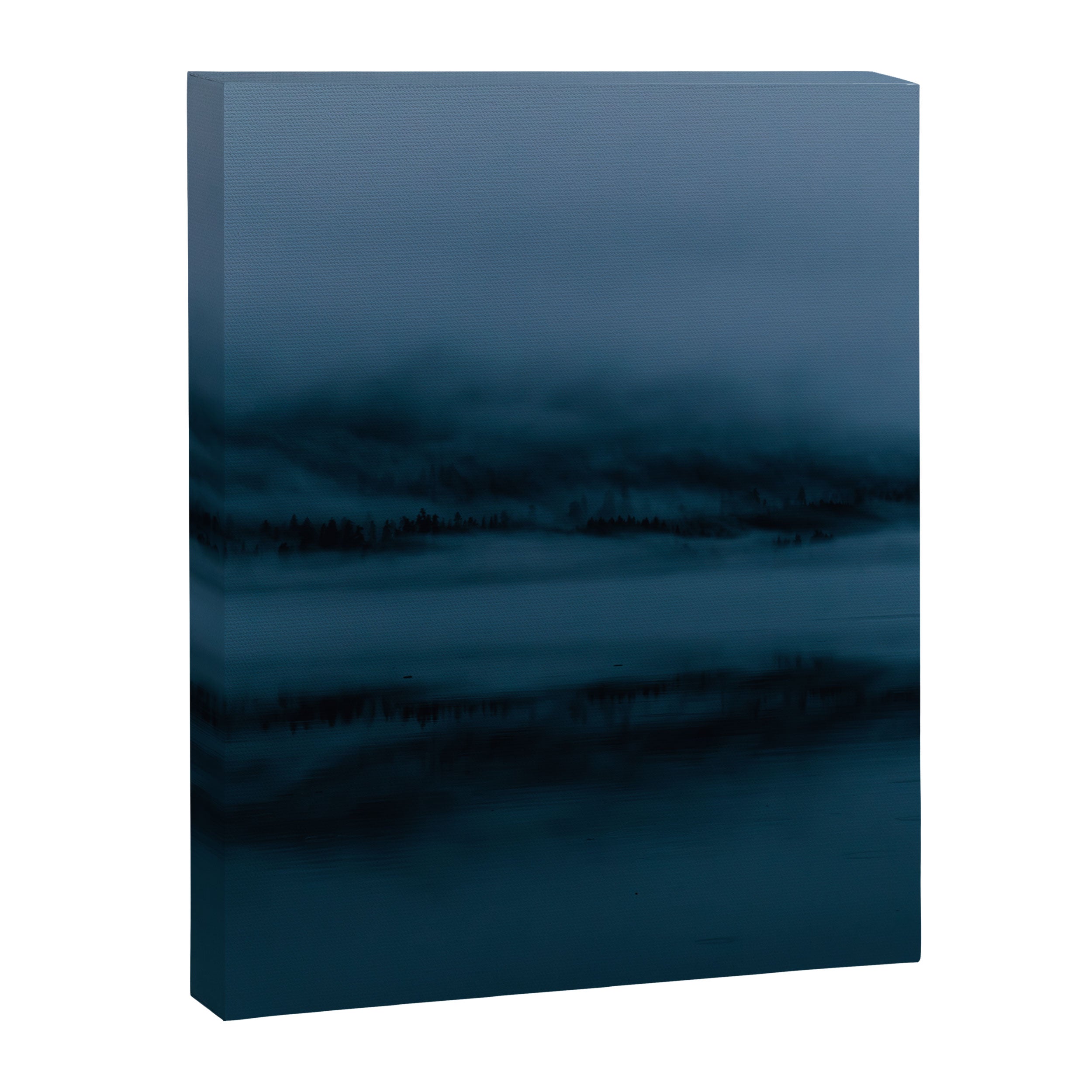 Blue Hour Lake Reflection Canvas Print Gallery Image 6