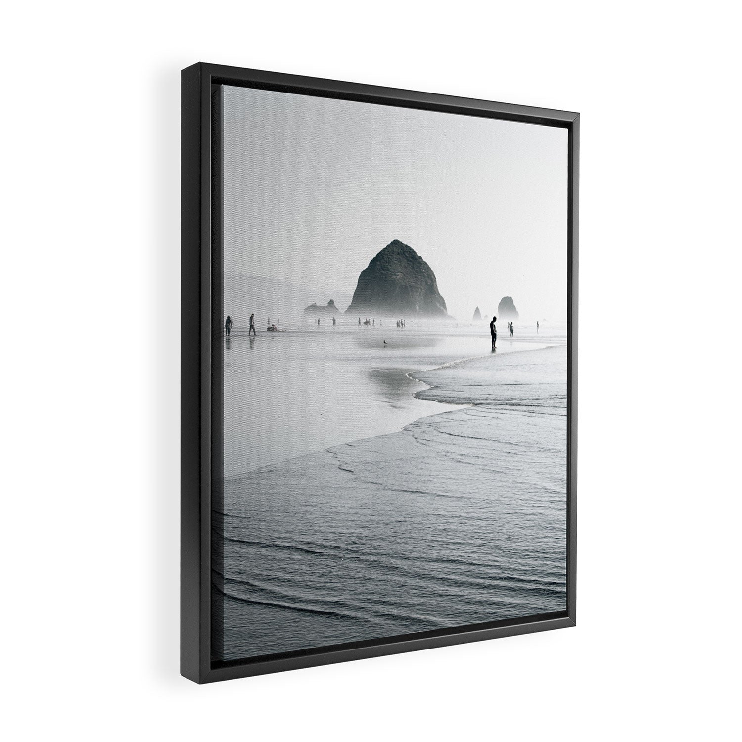 Cannon Beach Framed Canvas Print Gallery Image 2