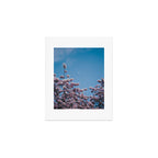 Cherry Blossom Moon Art Print Gallery Image 1