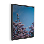 Cherry Blossom Moon Framed Canvas Print Gallery Image 2