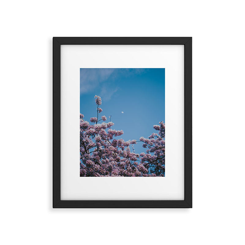 Cherry Blossom Moon Framed Art Print Gallery Image 5