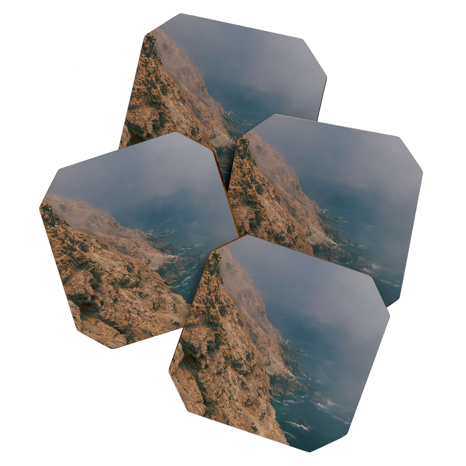 Coastal California Coaster Gallery Image 1