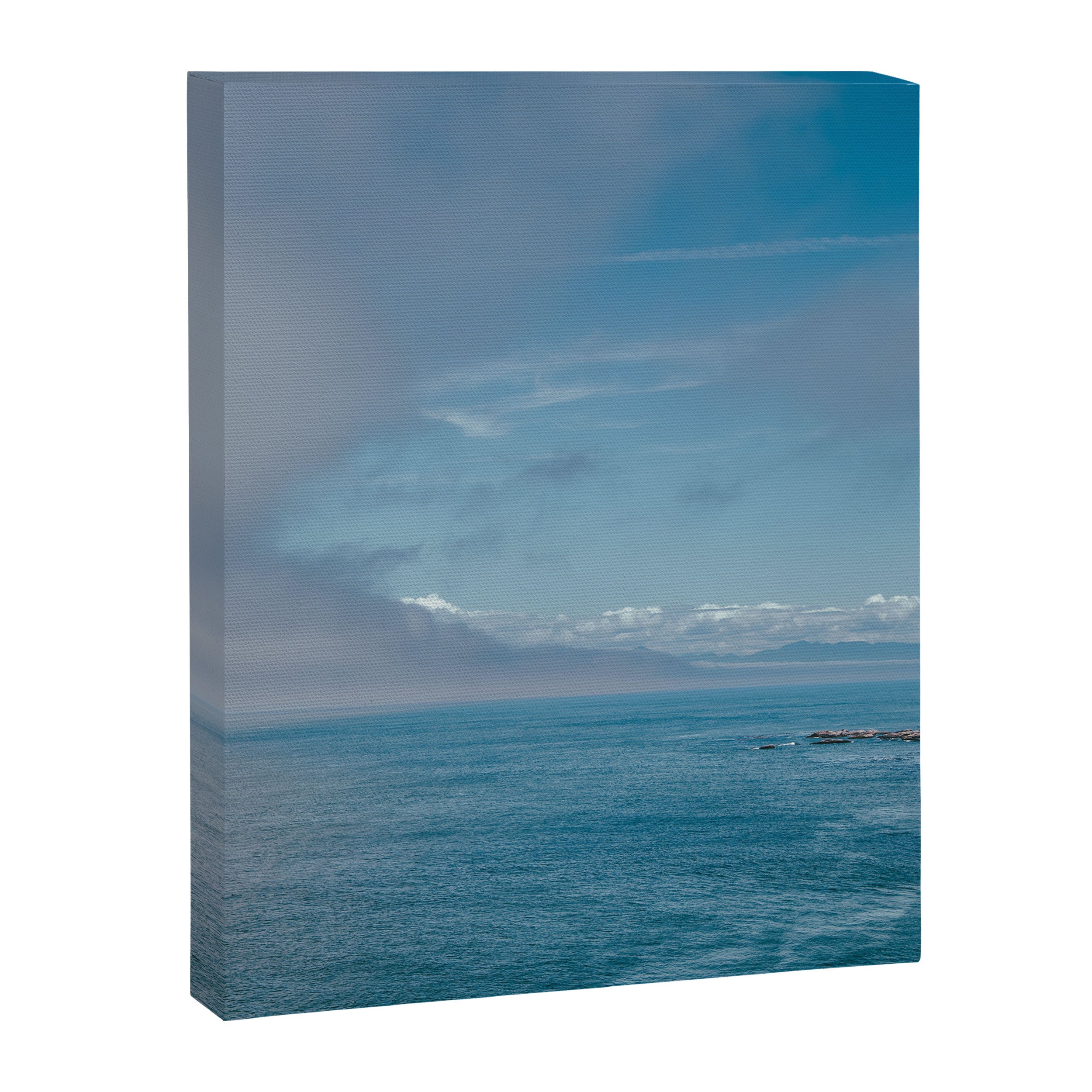 Coastal Clouds Moving In Canvas Print Gallery Image 6