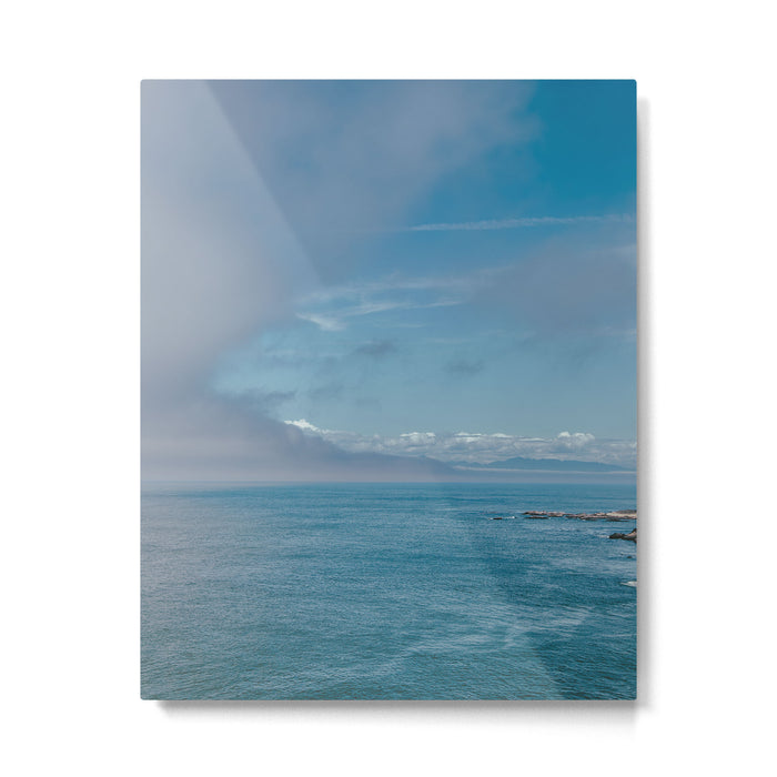 Coastal Clouds Moving In Metal Print Gallery Image 1