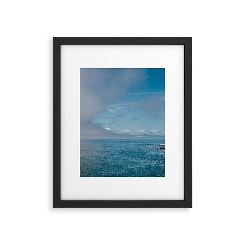 Coastal Clouds Moving In Framed Art Print Gallery Image 5