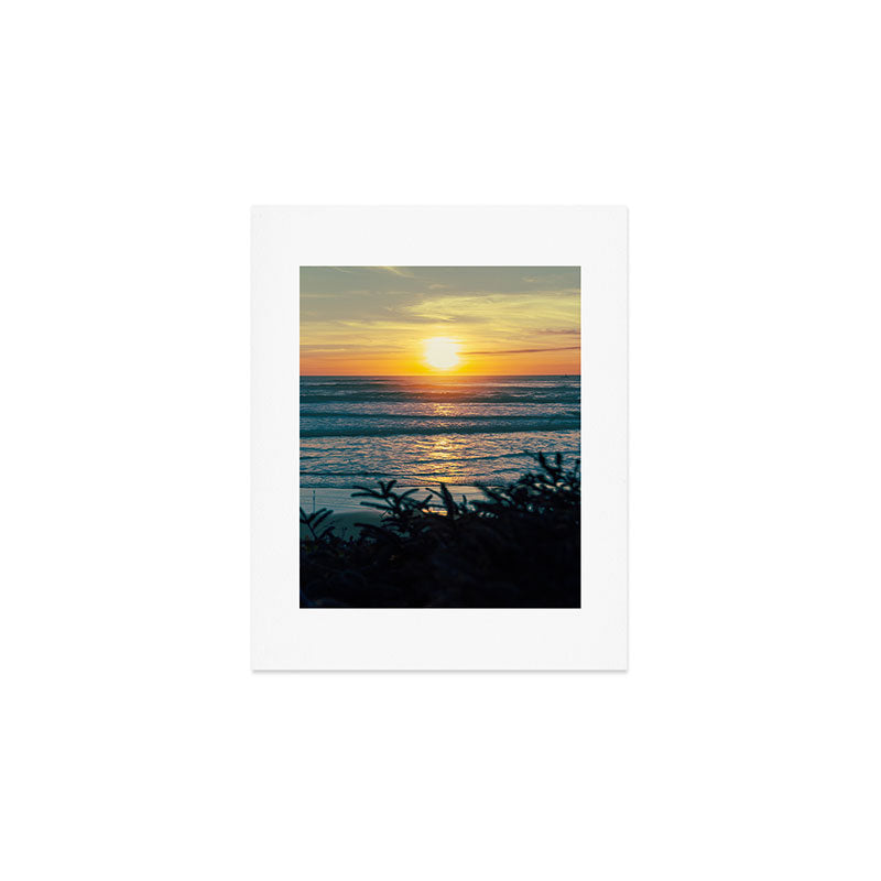 Coastal Sunset Art Print Gallery Image 1