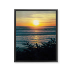 Coastal Sunset Framed Canvas Print Gallery Image 6