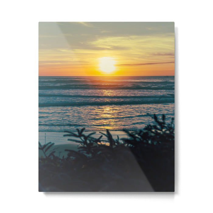 Coastal Sunset Metal Print Gallery Image 1