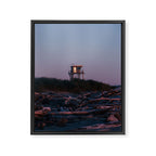 Coastal Tower Framed Canvas Print Gallery Image 6