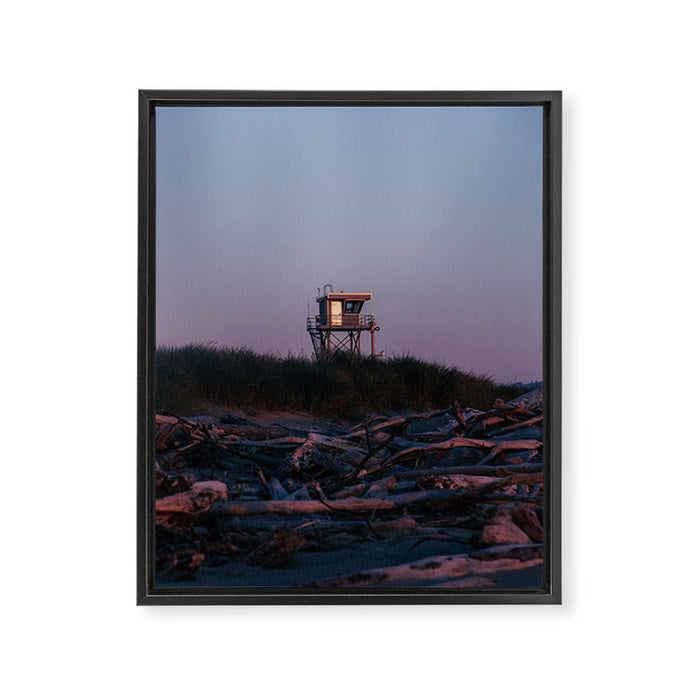 Coastal Tower Framed Canvas Print Gallery Image 1