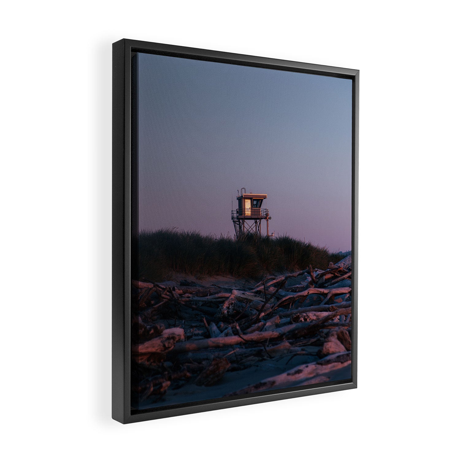 Coastal Tower Framed Canvas Print Gallery Image 2