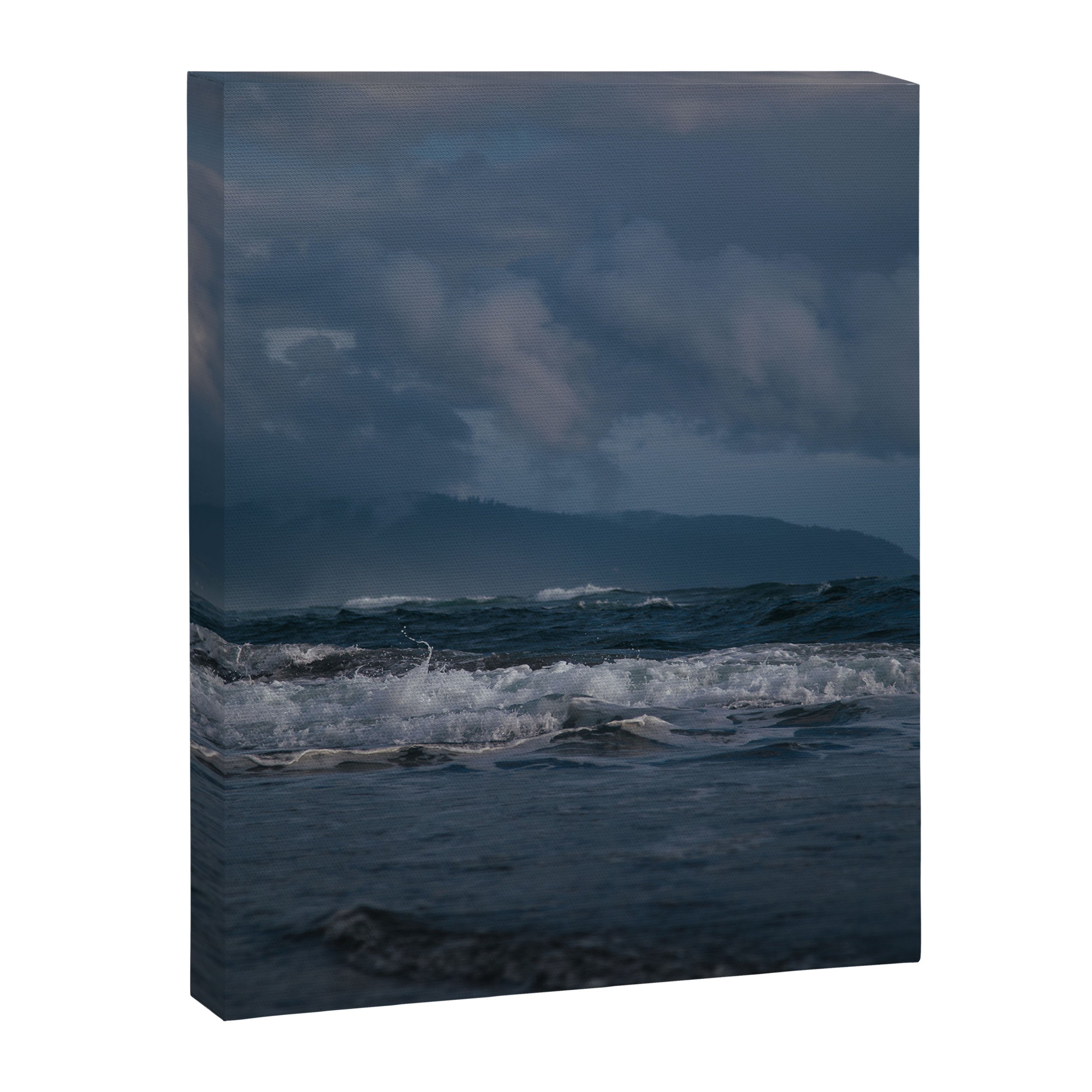 Dark Ocean Blues Canvas Print Gallery Image 6