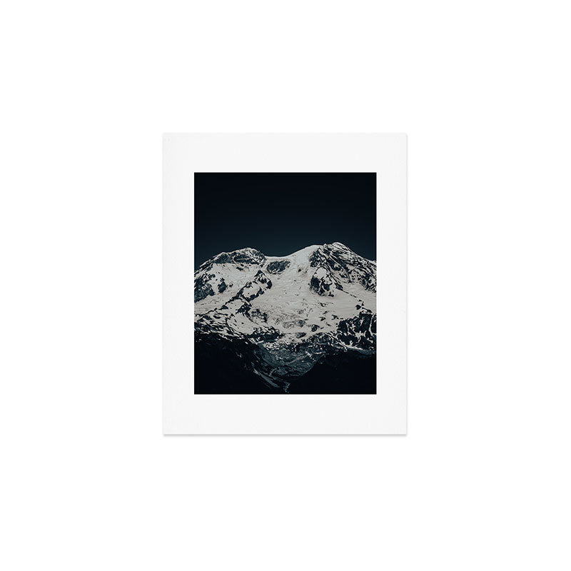 Dark Rainier Art Print Gallery Image 1