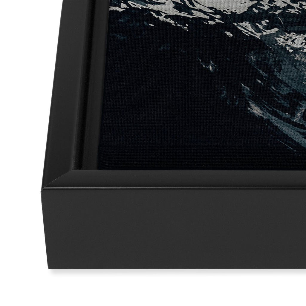Dark Rainier Framed Canvas Print Gallery Image 3