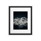 Dark Rainier Framed Art Print Gallery Image 5