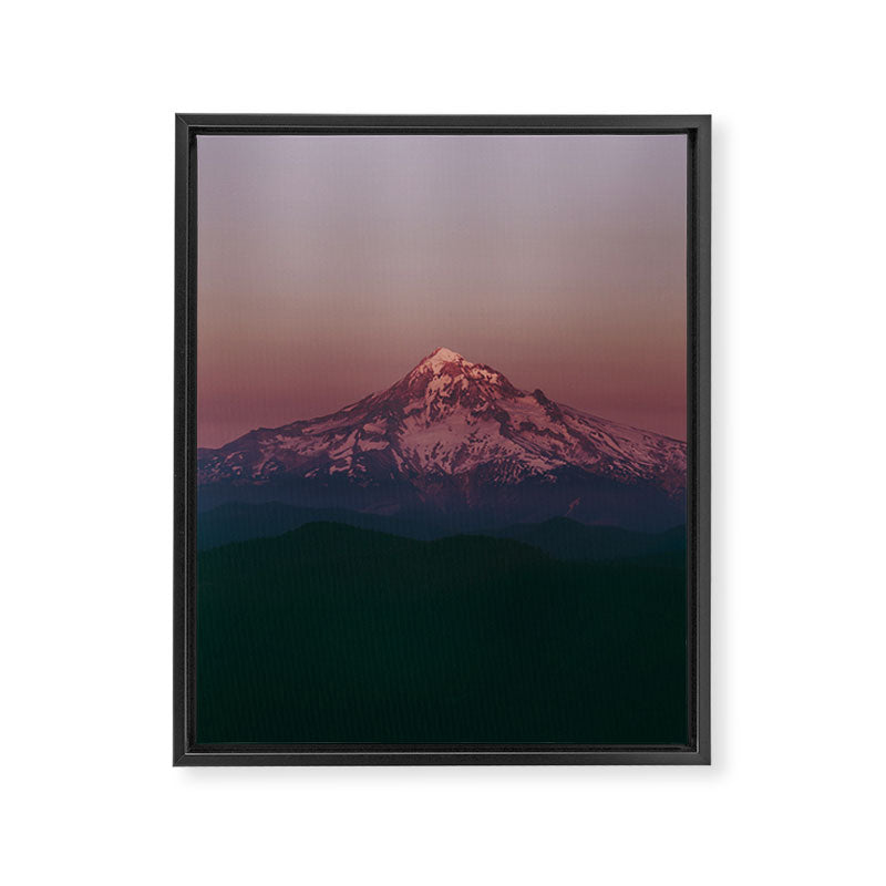 Evenings at Hood Framed Canvas Print Gallery Image 6