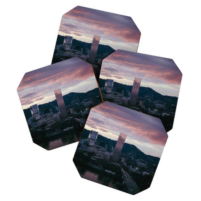 Evenings in Portland Coaster Gallery Image 1