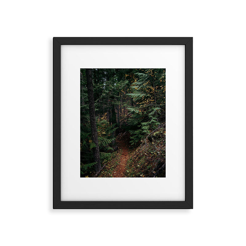 Fall Trail Framed Art Print Gallery Image 5