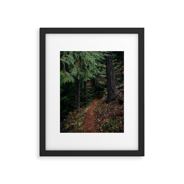 Fall Trail II Framed Art Print Gallery Image 1