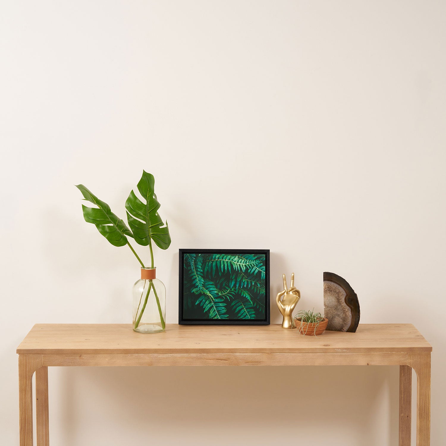 Ferns  Framed Canvas Print Gallery Image 4