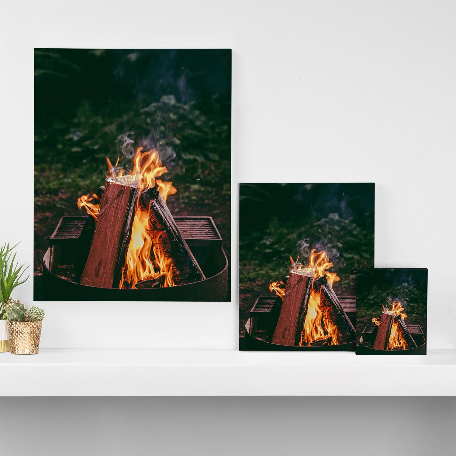 Fire Pit Canvas Print Gallery Image 3