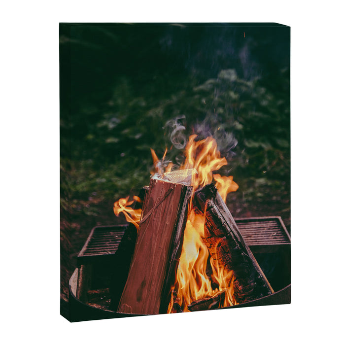 Fire Pit Canvas Print Gallery Image 1