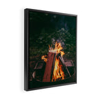 Fire Pit Framed Canvas Print Gallery Image 2