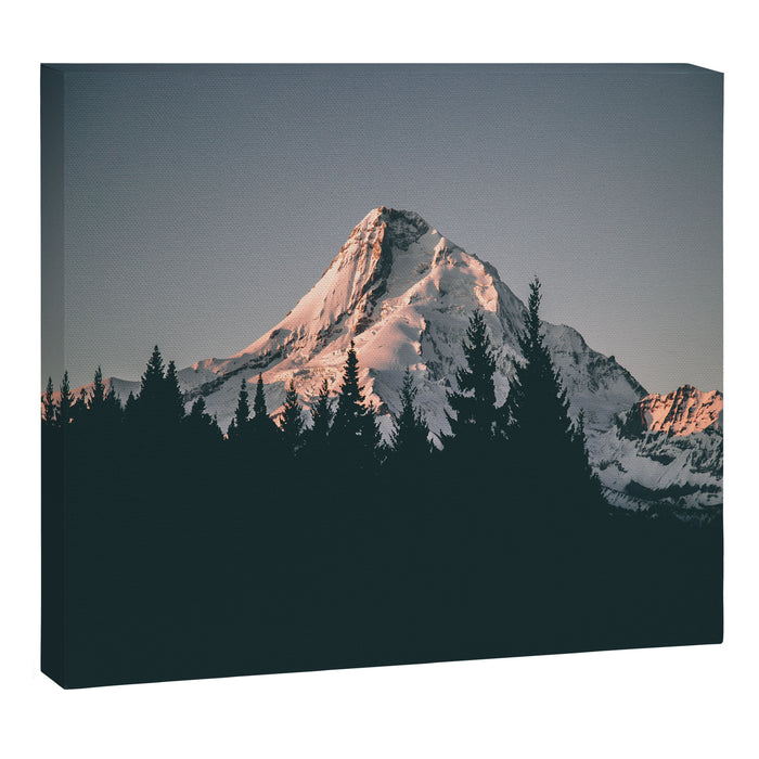 First Light on Mount Hood Canvas Print Gallery Image 1