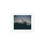 First Light on Mount Hood Art Print Gallery Image 1