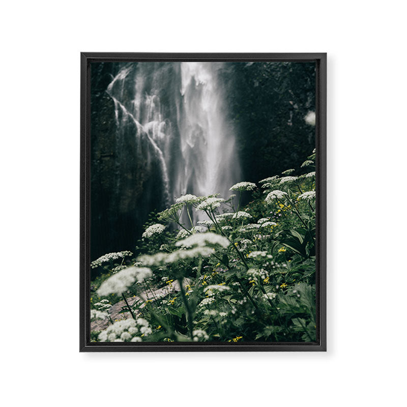 Floral Falls Framed Canvas Print Gallery Image 6