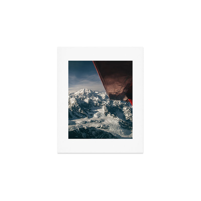 Flying Around Denali Art Print Gallery Image 1