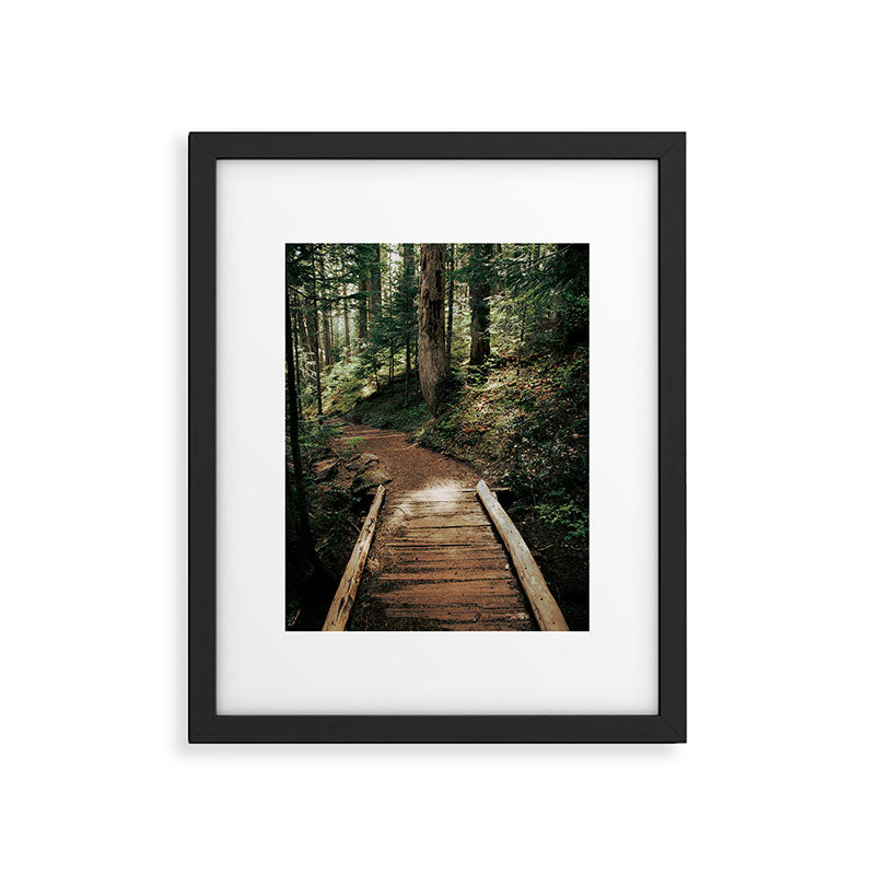 Follow Me Framed Art Print